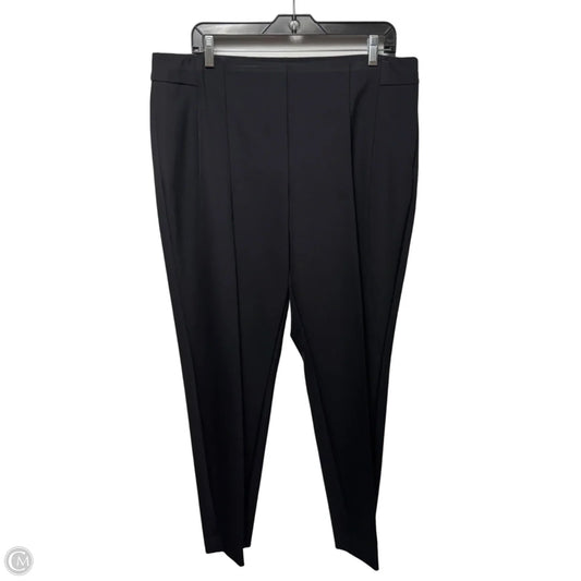 Gramercy Pants Designer By Lafayette 148 In Black, Size: 16