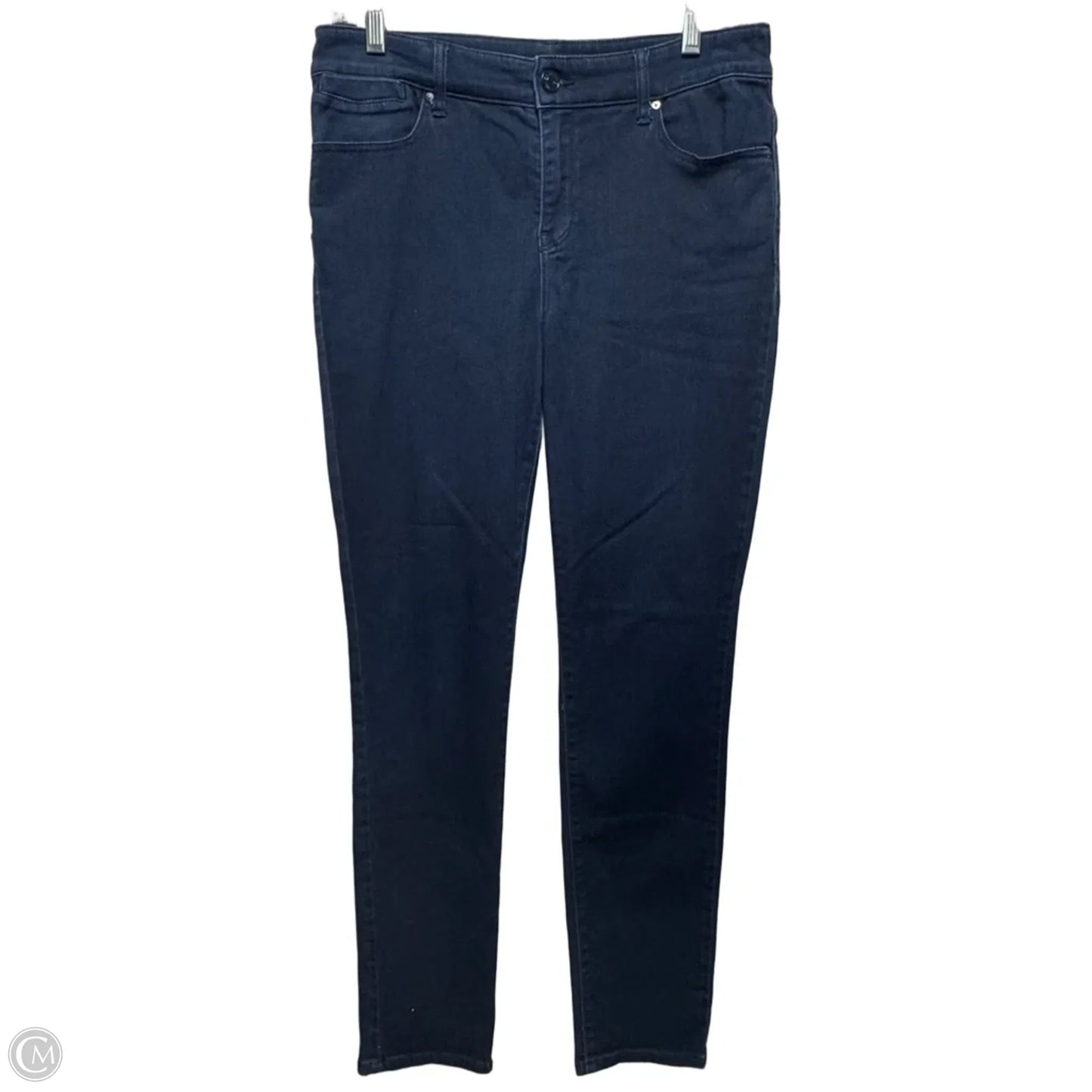 Jeans Skinny By Chicos In Blue Denim, Size: 4