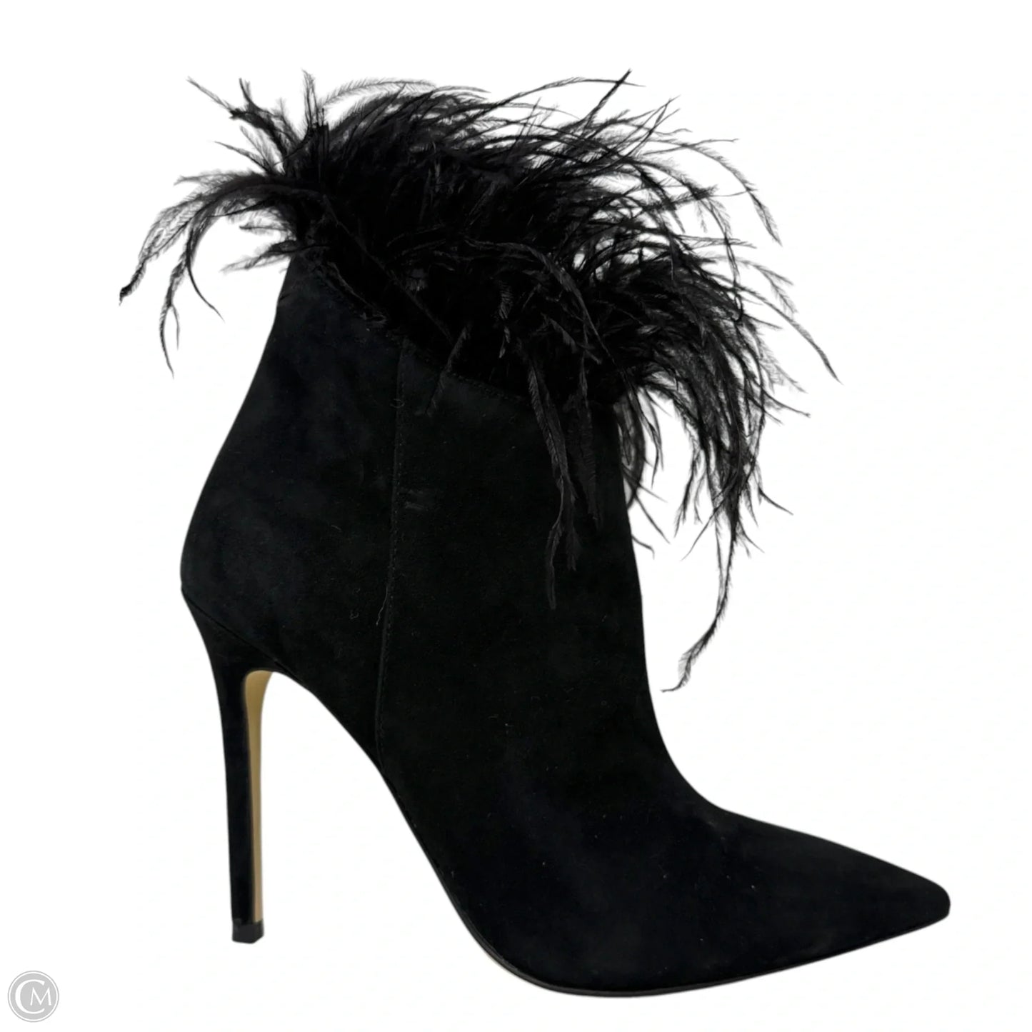 Whitby Feather Shooties By Michael By Michael Kors In Black, Size: 7.5