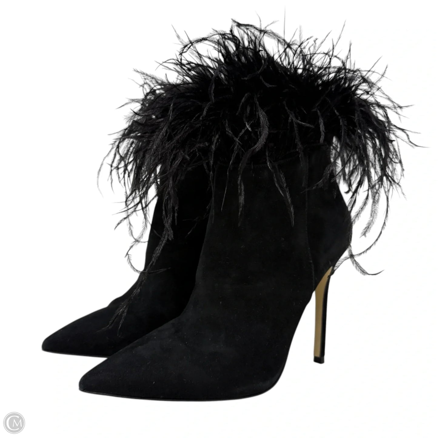 Whitby Feather Shooties By Michael By Michael Kors In Black, Size: 7.5