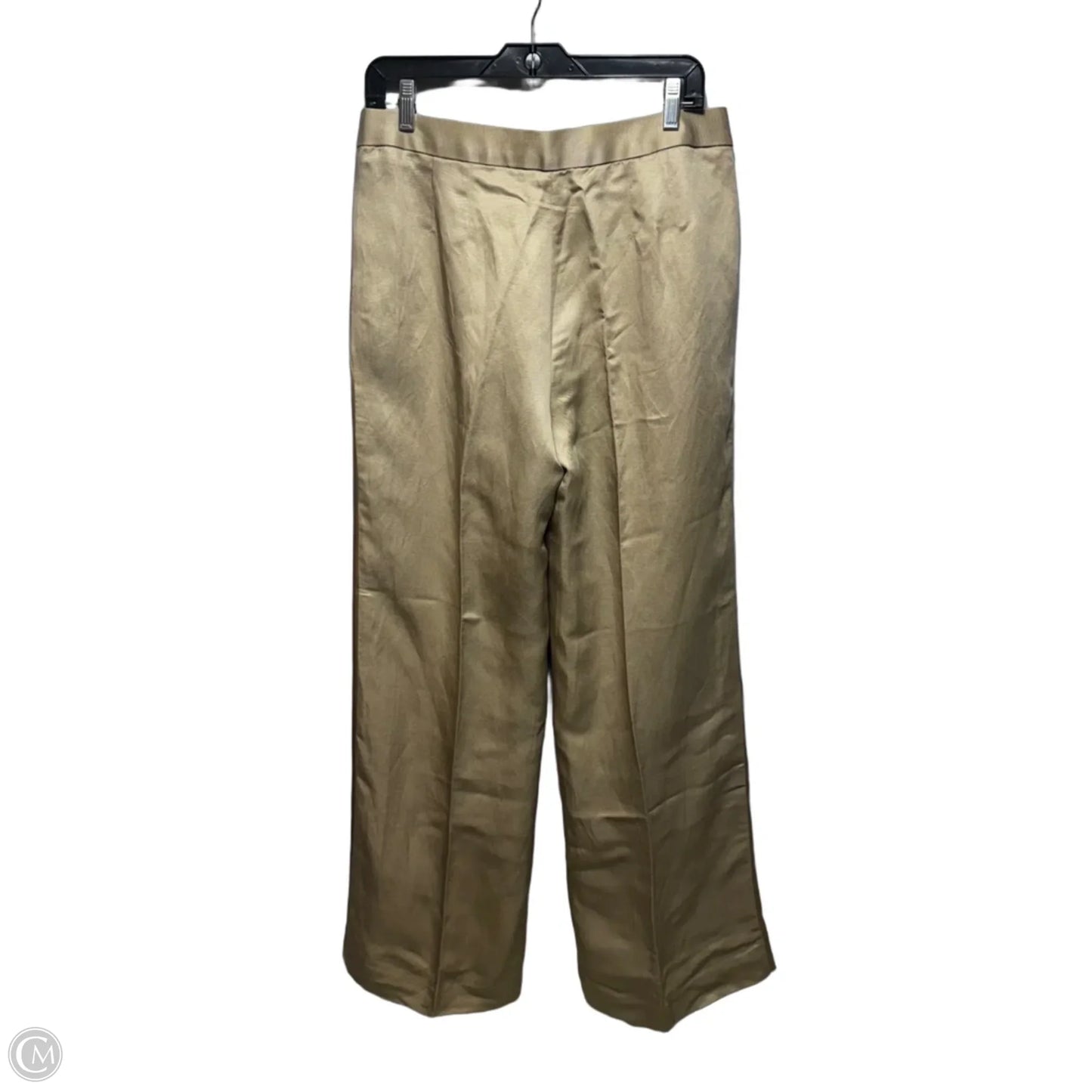 Linen Blend Pants Dress By Banana Republic In Tan, Size: 8