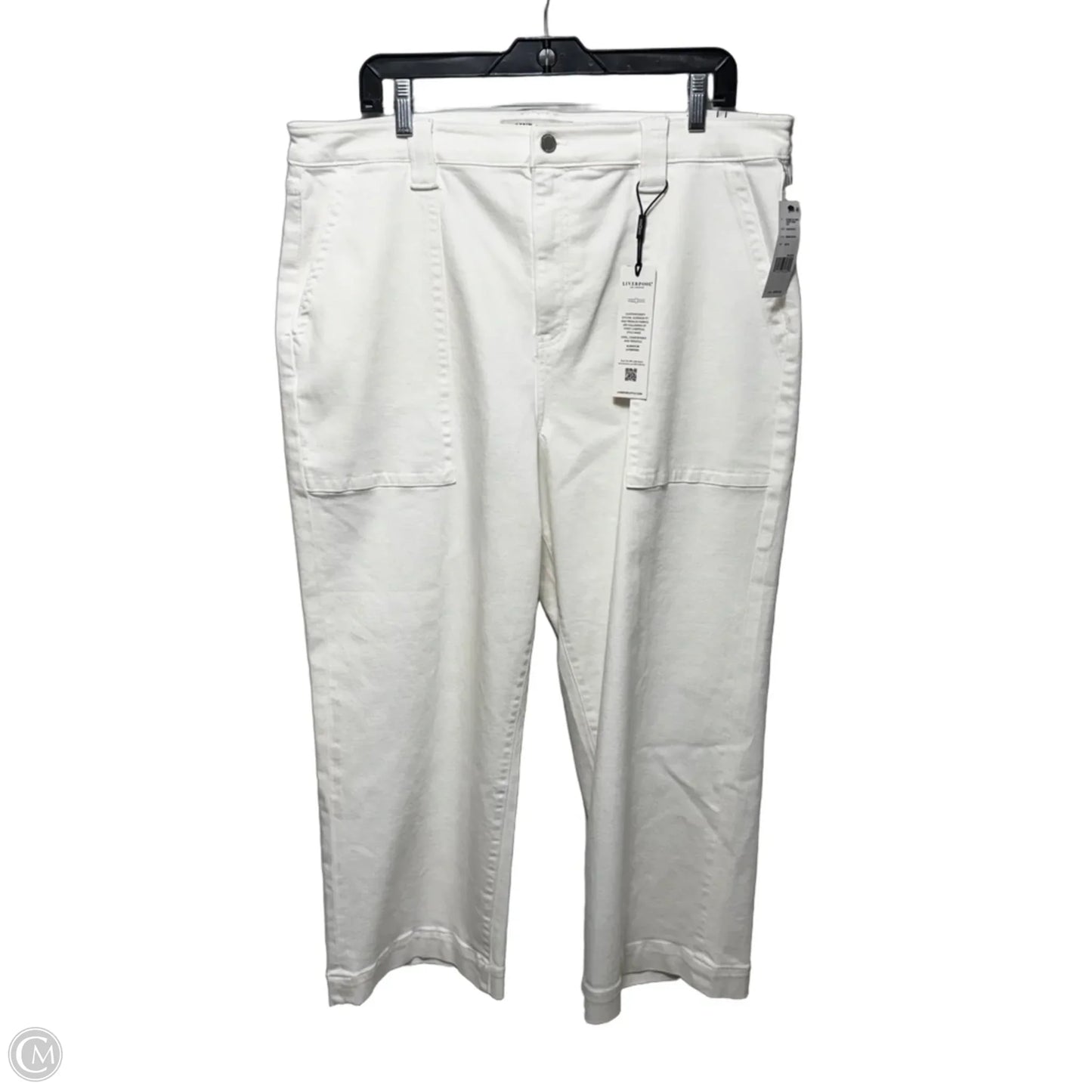 Hepburn Wide Leg Jeans By Dl1961 In White, Size: 10/30