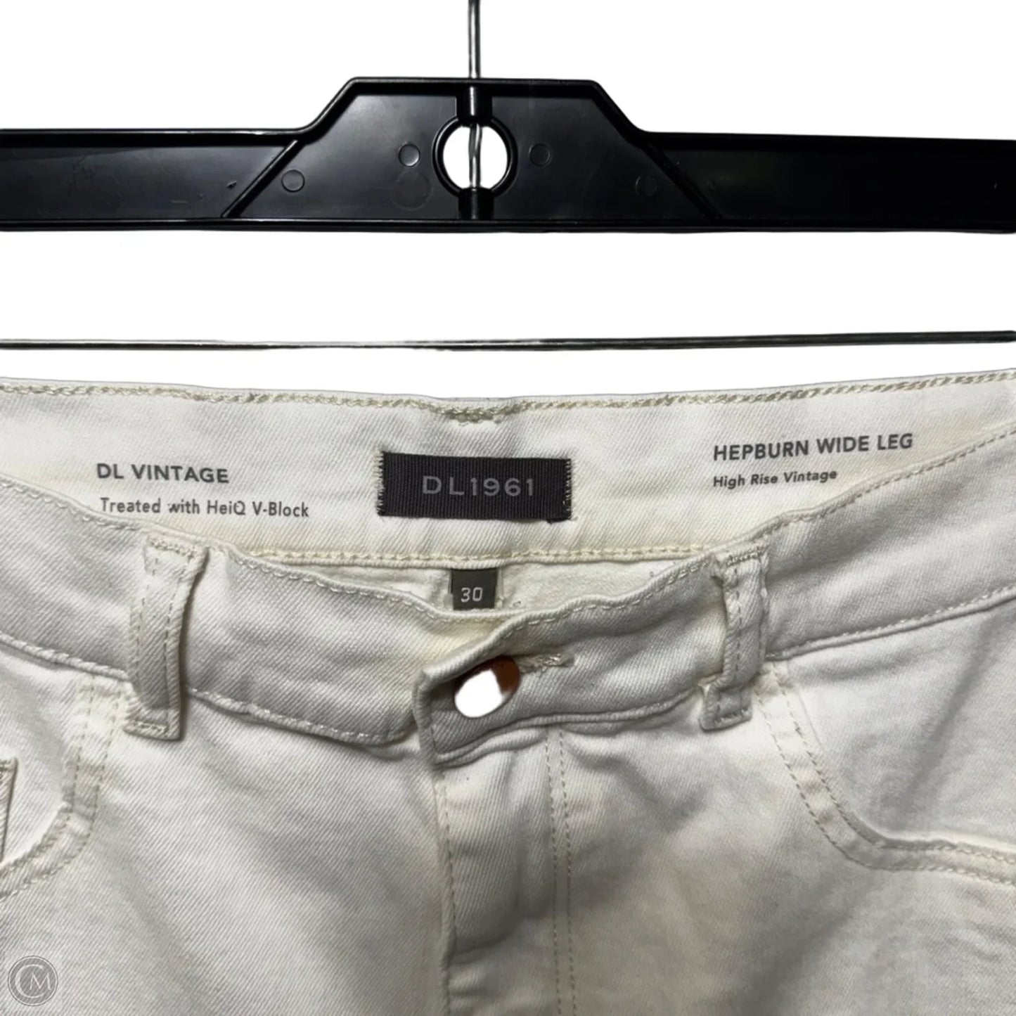 Hepburn Wide Leg Jeans By Dl1961 In White, Size: 10/30