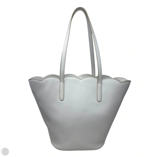 Daisy Scalloped Leather Tote By Antonio Melani, Size: Medium