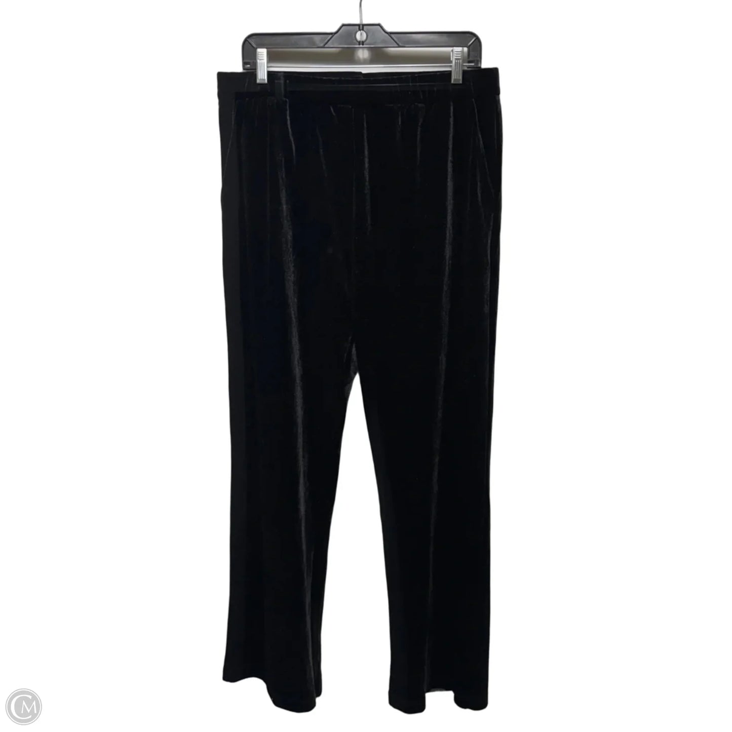 Velvet Pants Lounge By Coco And Carmen In Black, Size: Xxl