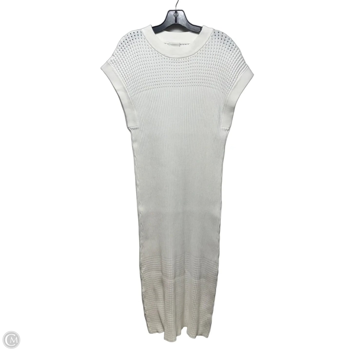 Cheston Cotton Knit Maxi Dress By Varley In White, Size: L