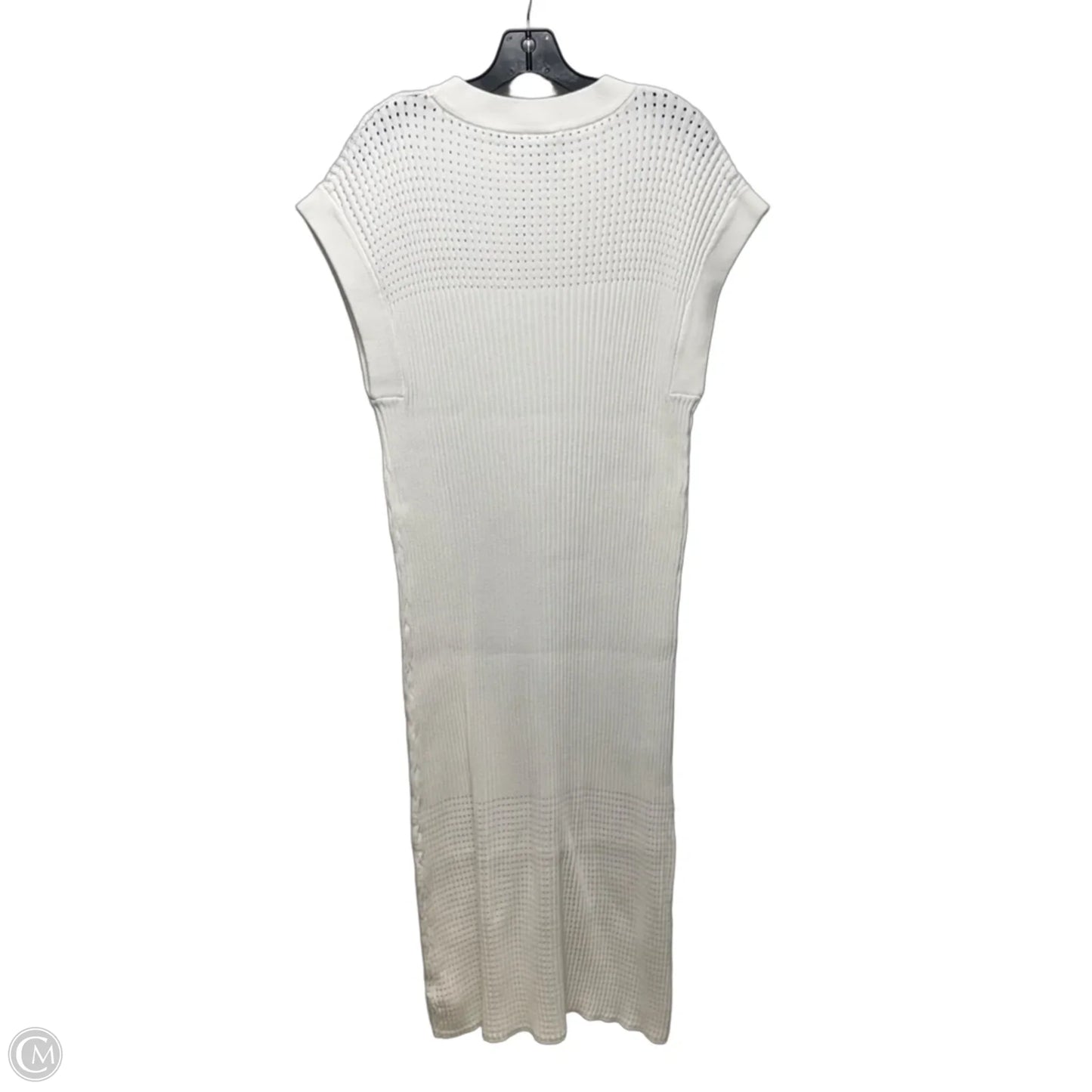 Cheston Cotton Knit Maxi Dress By Varley In White, Size: L