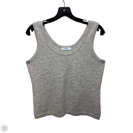 Sweater Sleeveless Cashmere By Nomad In Grey, Size: L