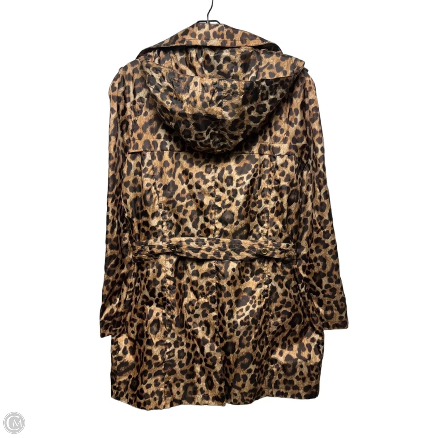 Coat Trench Coat By Michael By Michael Kors In Animal Print, Size: M