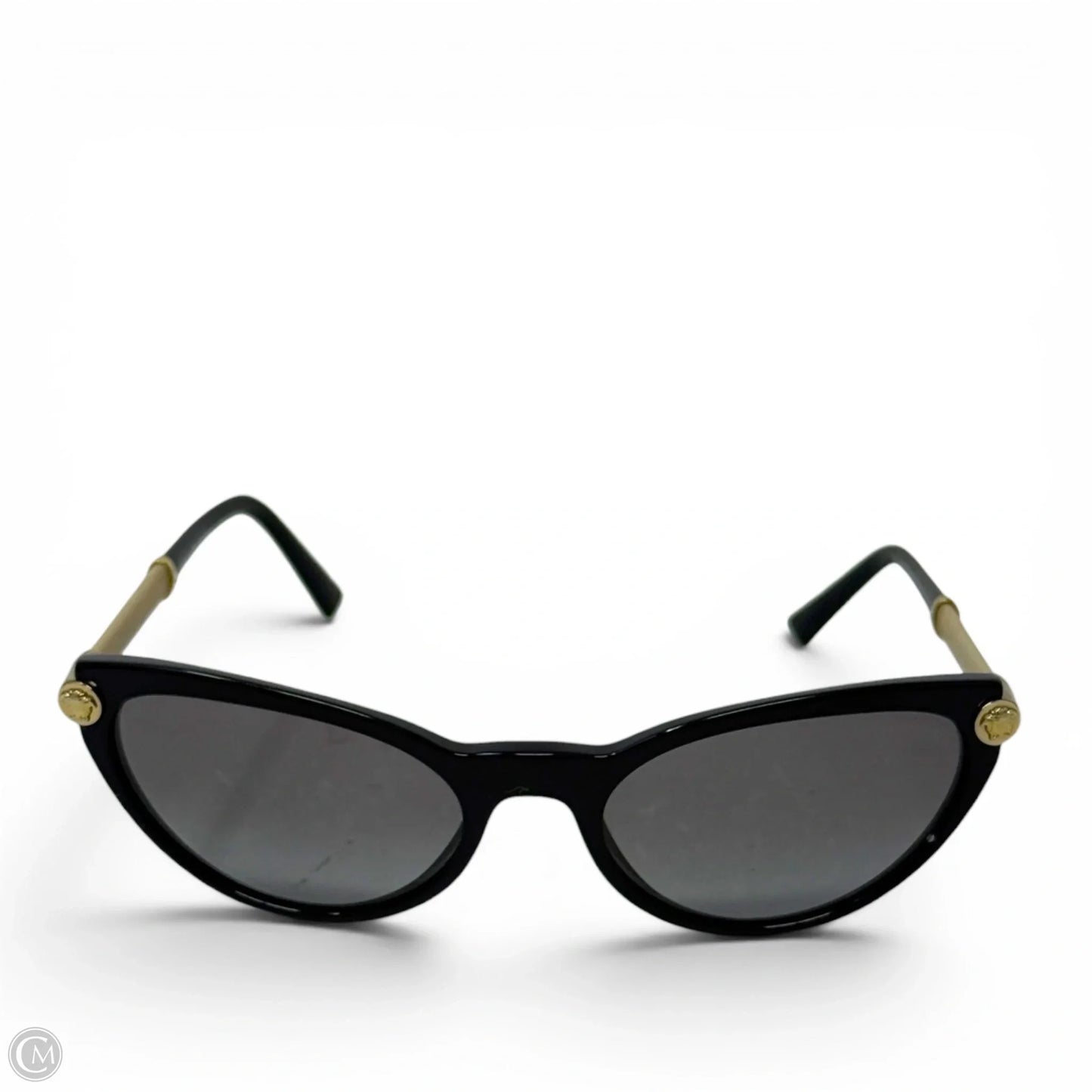 Vintage Mod 4035Q Cat Eye Sunglasses Luxury Designer By Versace