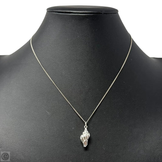 Conch Shell Necklace Sterling Silver