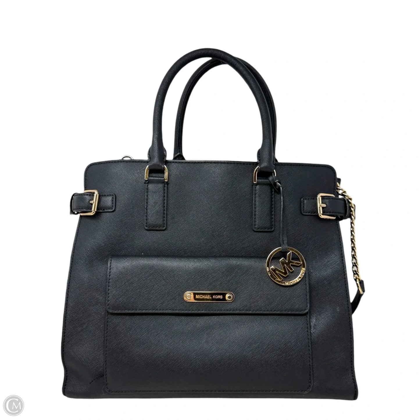 Georgia Saffiano Leather Satchel By Michael By Michael Kors, Size: Medium