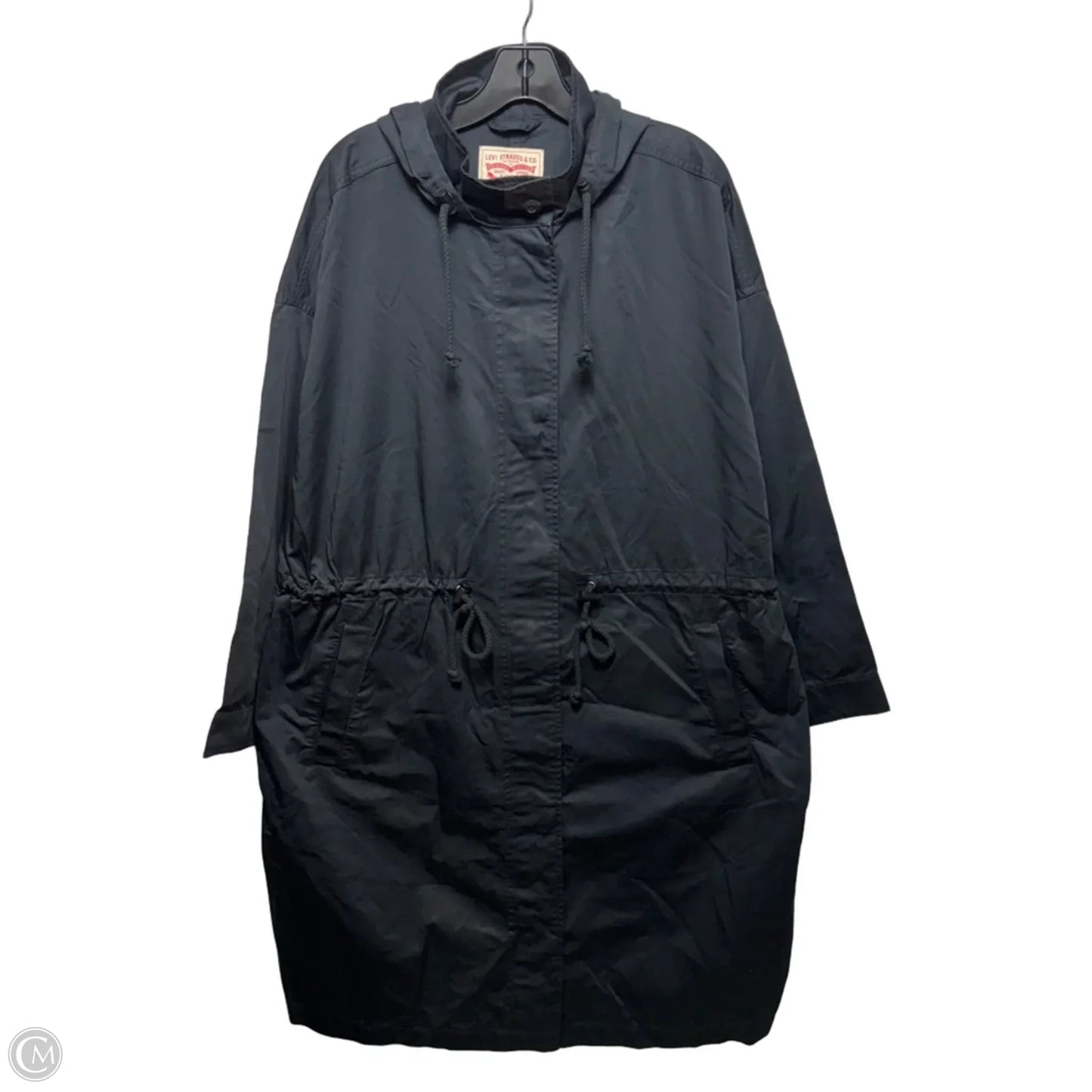 Coat By Levis In Black, Size: L