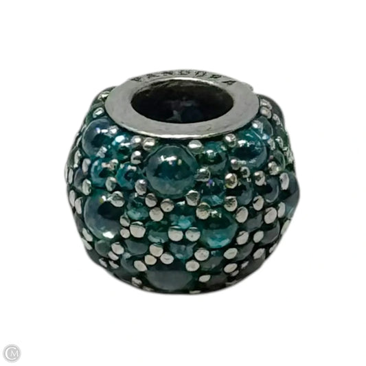 Teal Shimmering Droplets Sterling Bracelet Charm By Pandora