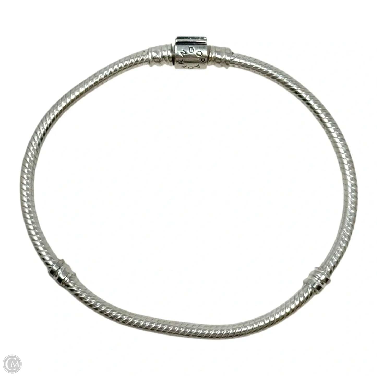 Barrel Clasp Snake Chain Bracelet Sterling Silver By Pandora