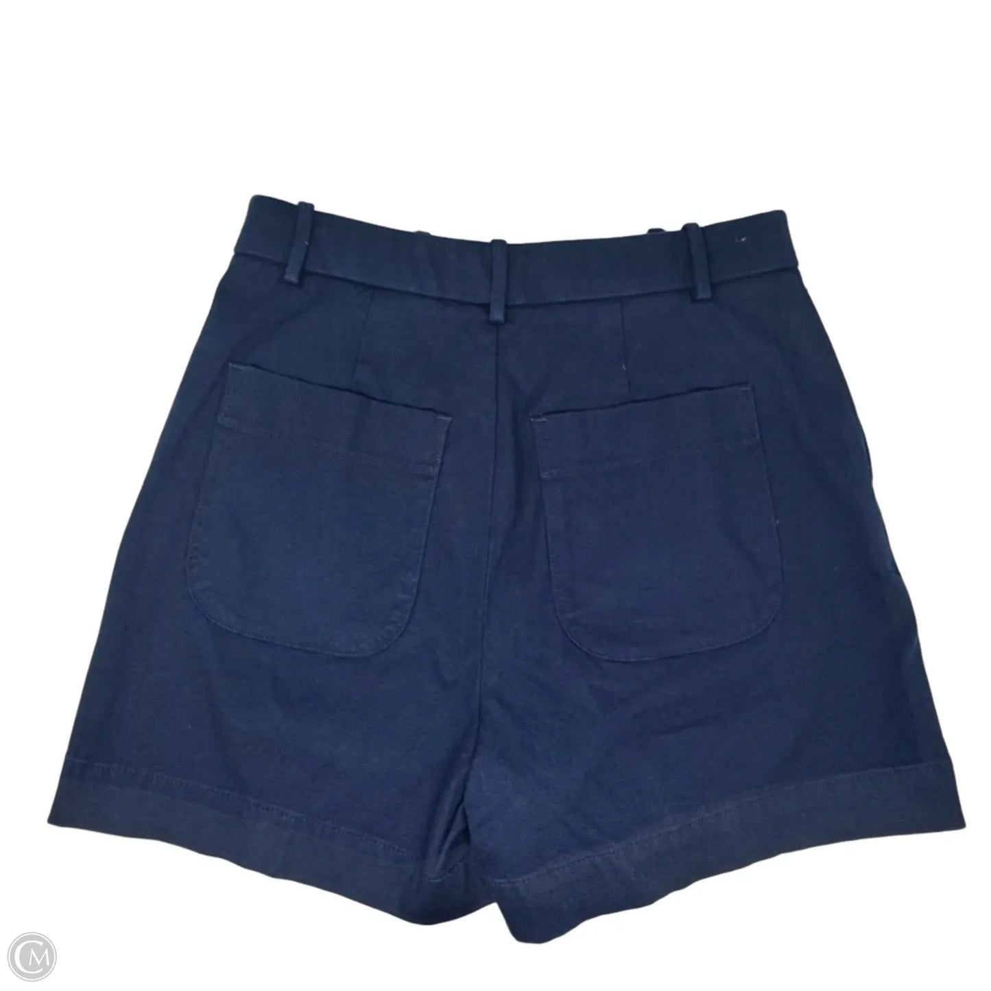 Stretch Twill Shorts By Spanx In Timeless Navy, Size: M