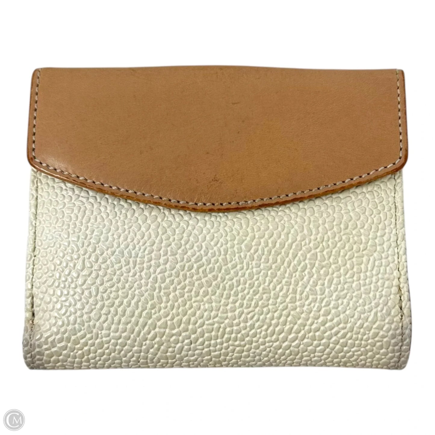 AS IS Scotch Grain Bifold Snap Wallet Luxury Designer By Mulberry, Size: Medium