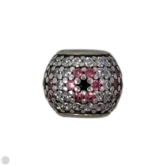 Shimmering Blossom CZ & Sterling Silver Bracelet Charm By Pandora