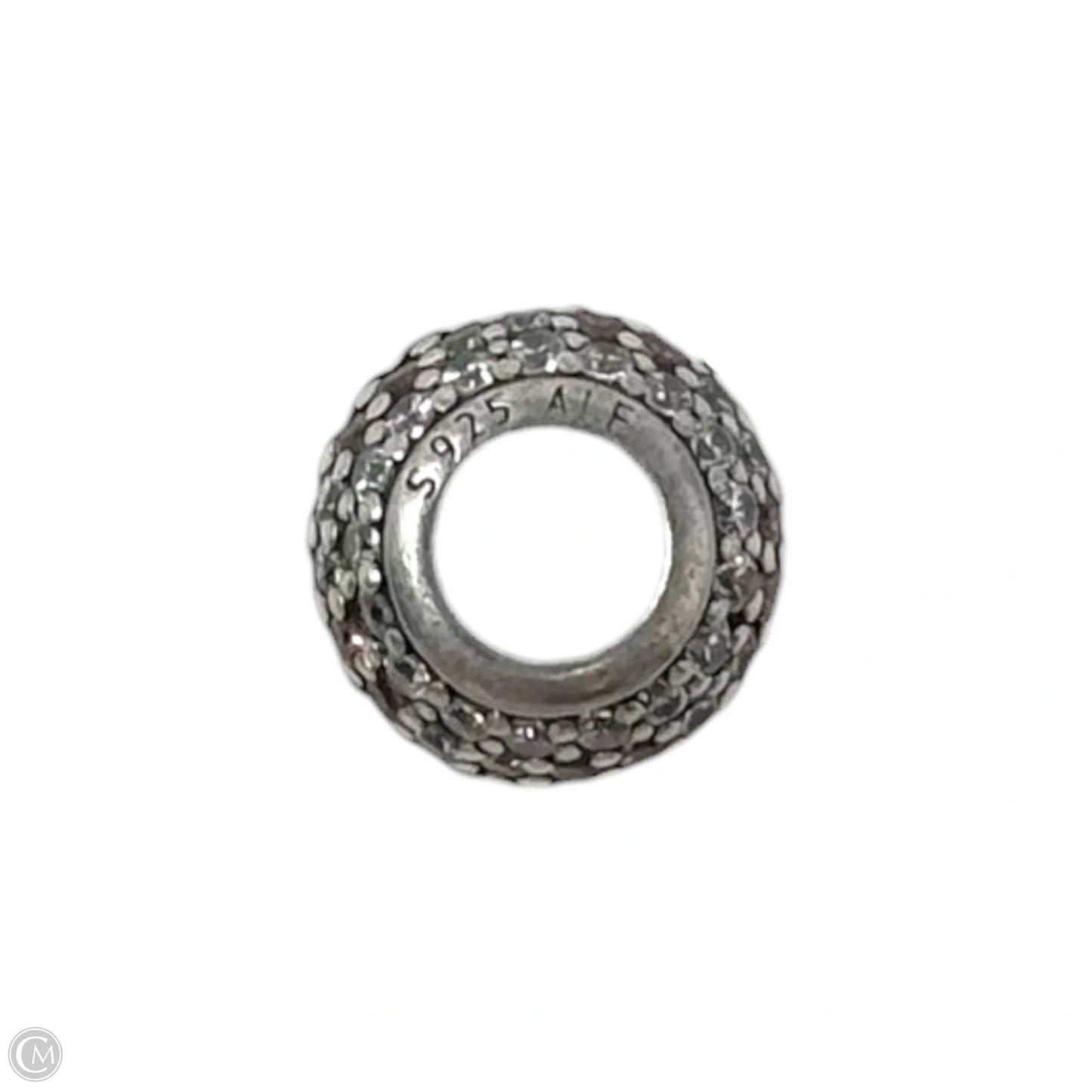 Shimmering Blossom CZ & Sterling Silver Bracelet Charm By Pandora
