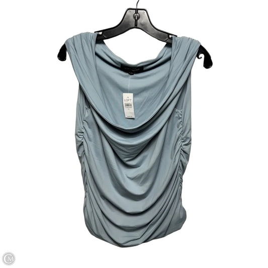 Top Sleeveless By Loft Versa In Blue, Size: Xl