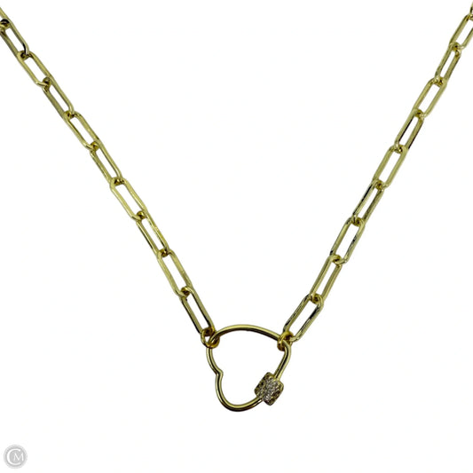 Heart Paperclip Chain Necklace