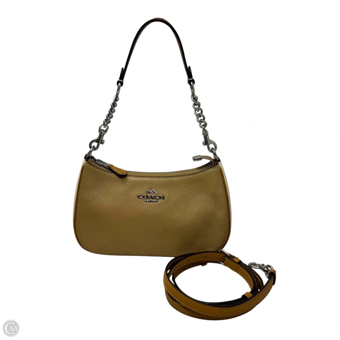 Teri Colorblock Handbag Designer By Coach, Size: Small