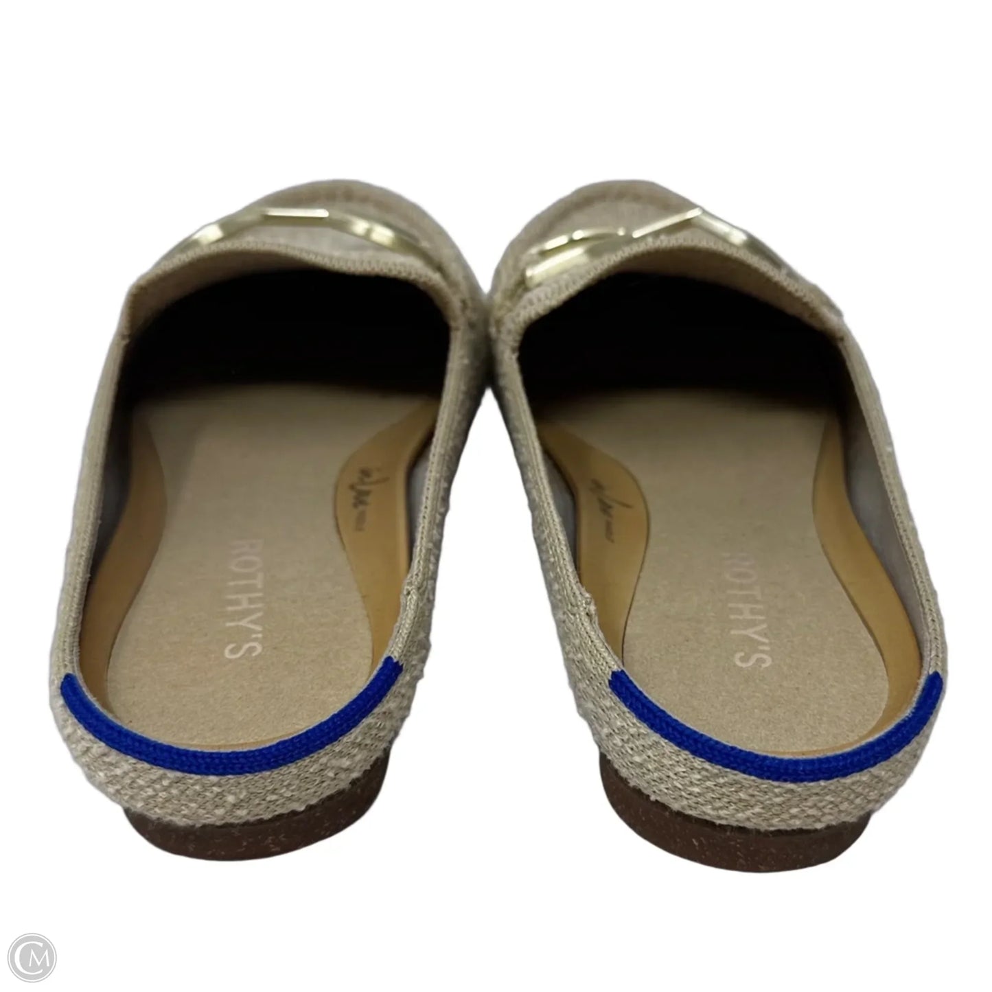 Knit Mule Shoes Flats By Rothys In Tan, Size: 6.5