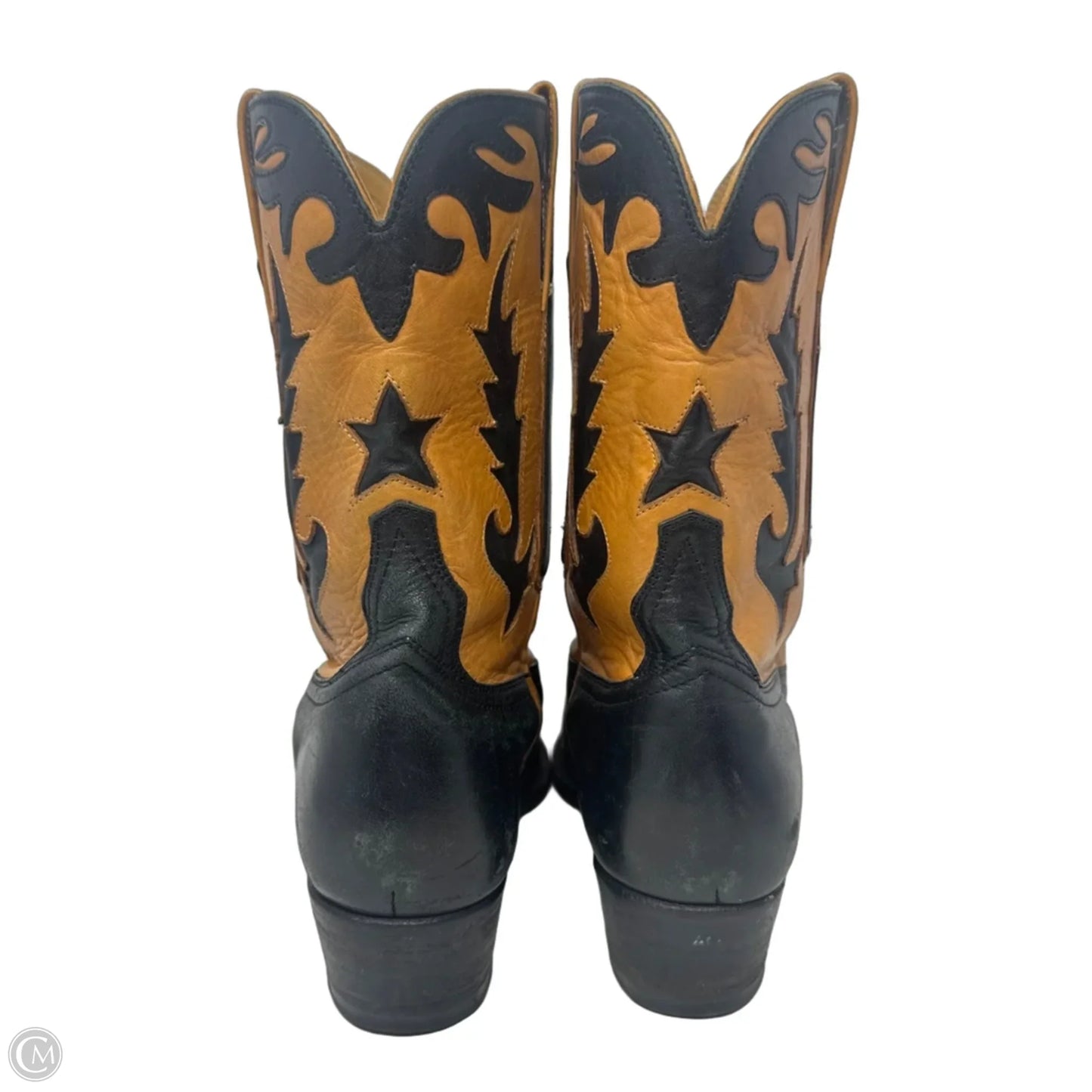 Boots Western By Charlie 1 House by Lucchese In Black & Brown, Size: 8
