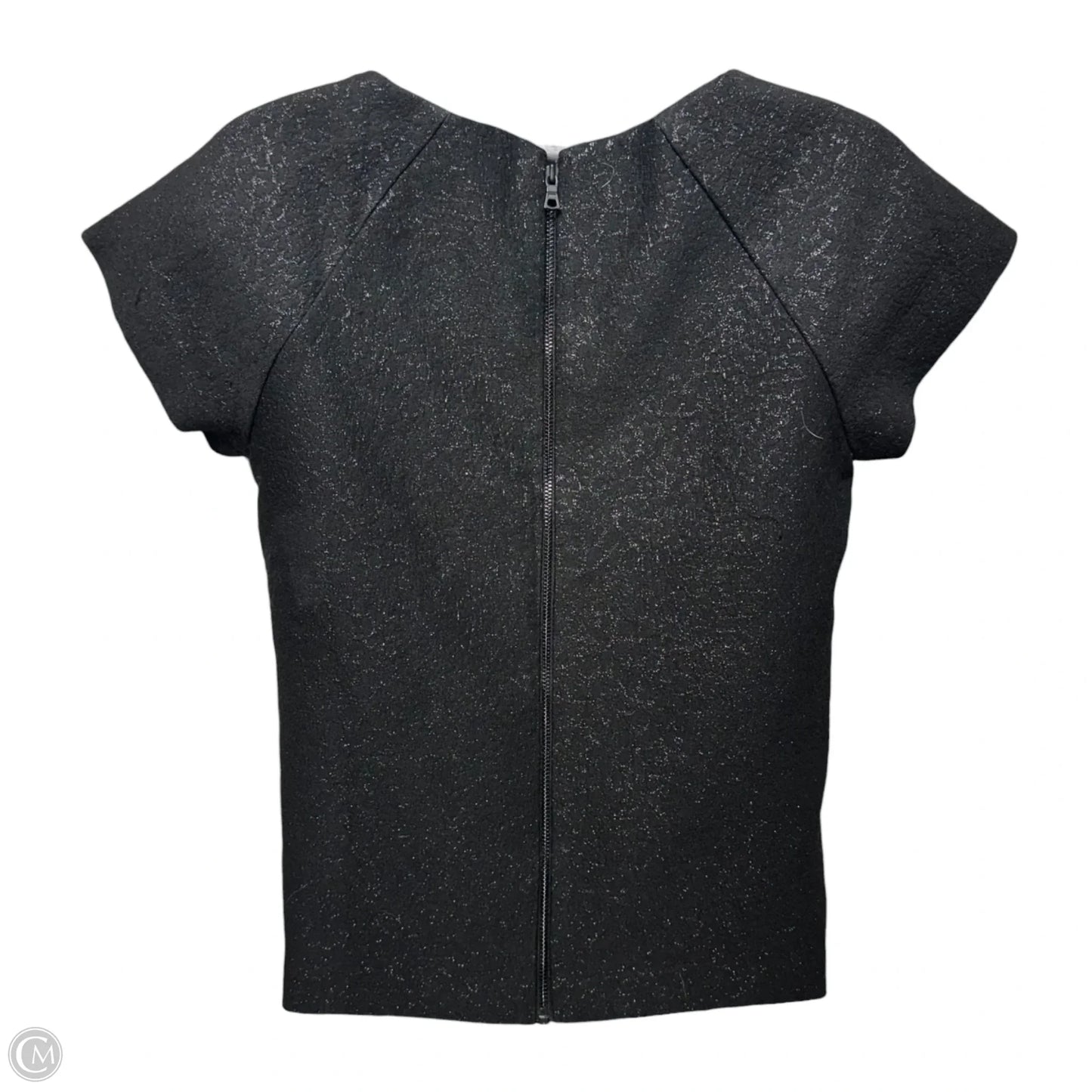 Metallic Top Sleeveless Designer By Alice + Olivia In Black, Size: XS (estimated)