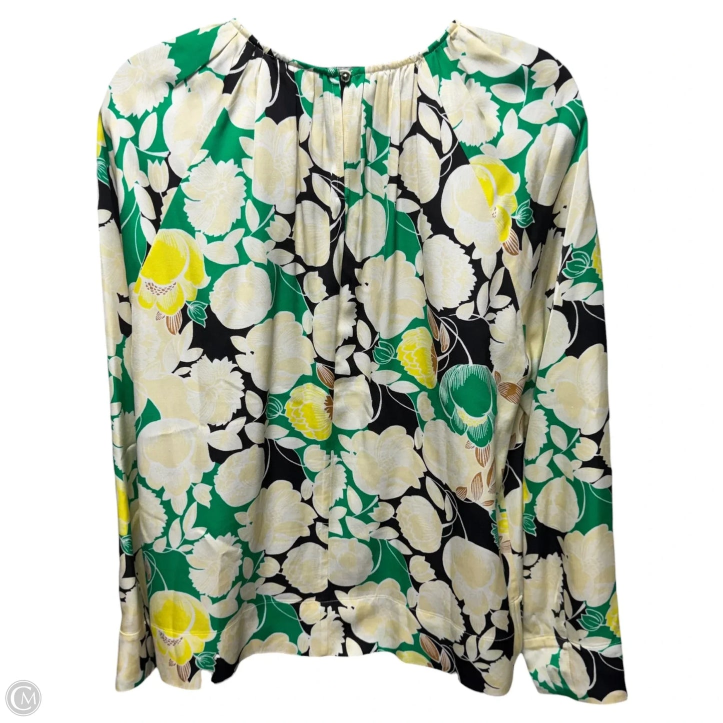 Solomiya Floral Puff Long Sleeve Top By Rodebjer In Floral Print, Size: S