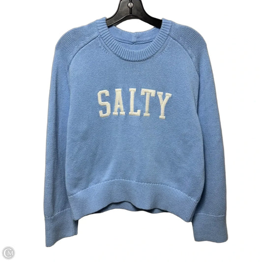 “Salty” Sweater By Abercrombie And Fitch In Blue, Size: S