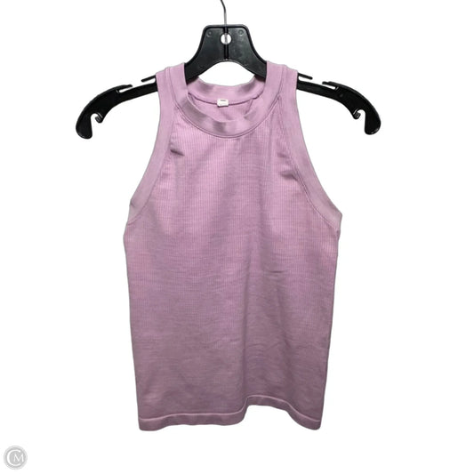 Athletic Tank Top By Lululemon In Pink, Size: S ESTIMATED