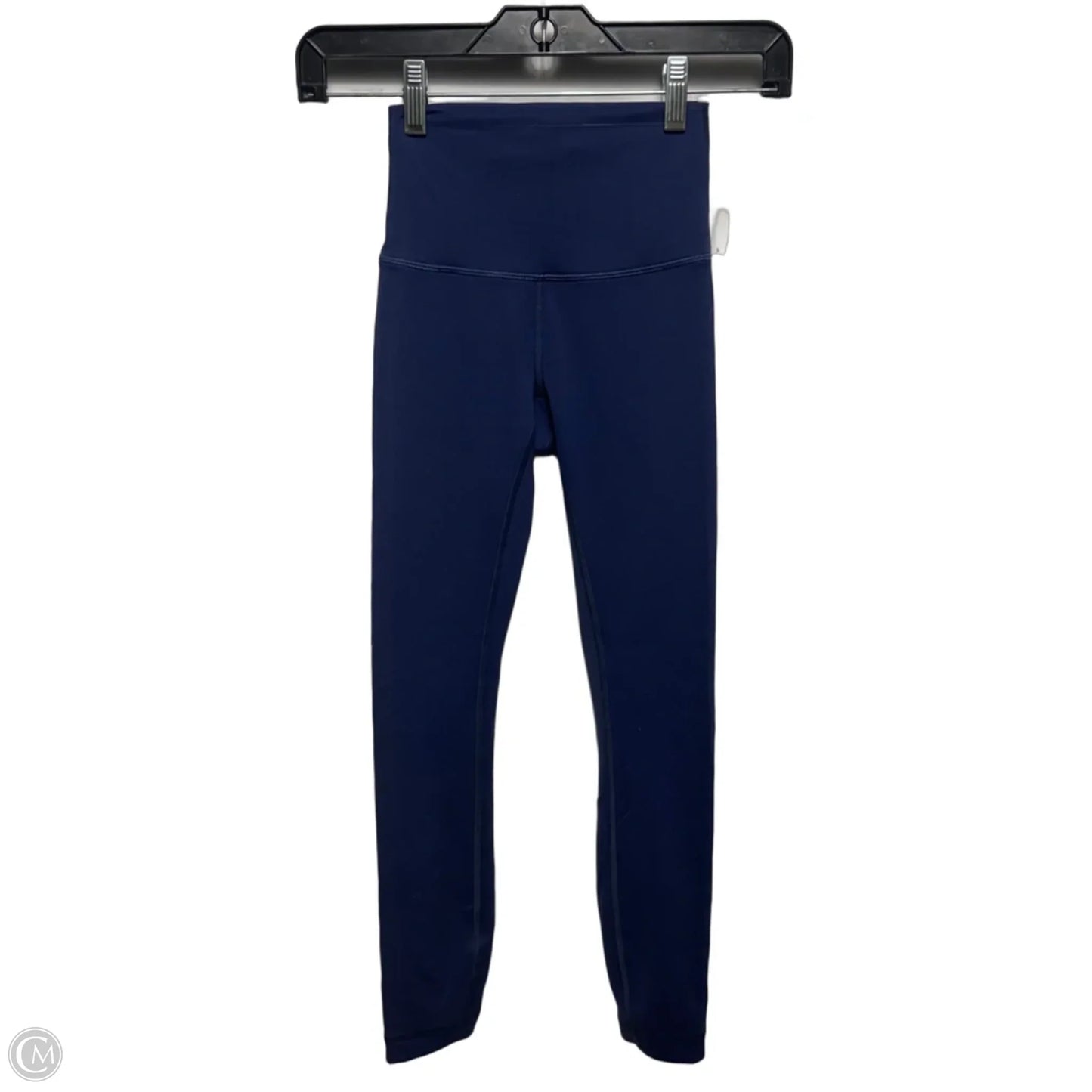 Athletic Leggings By Lululemon In Navy, Size: 0