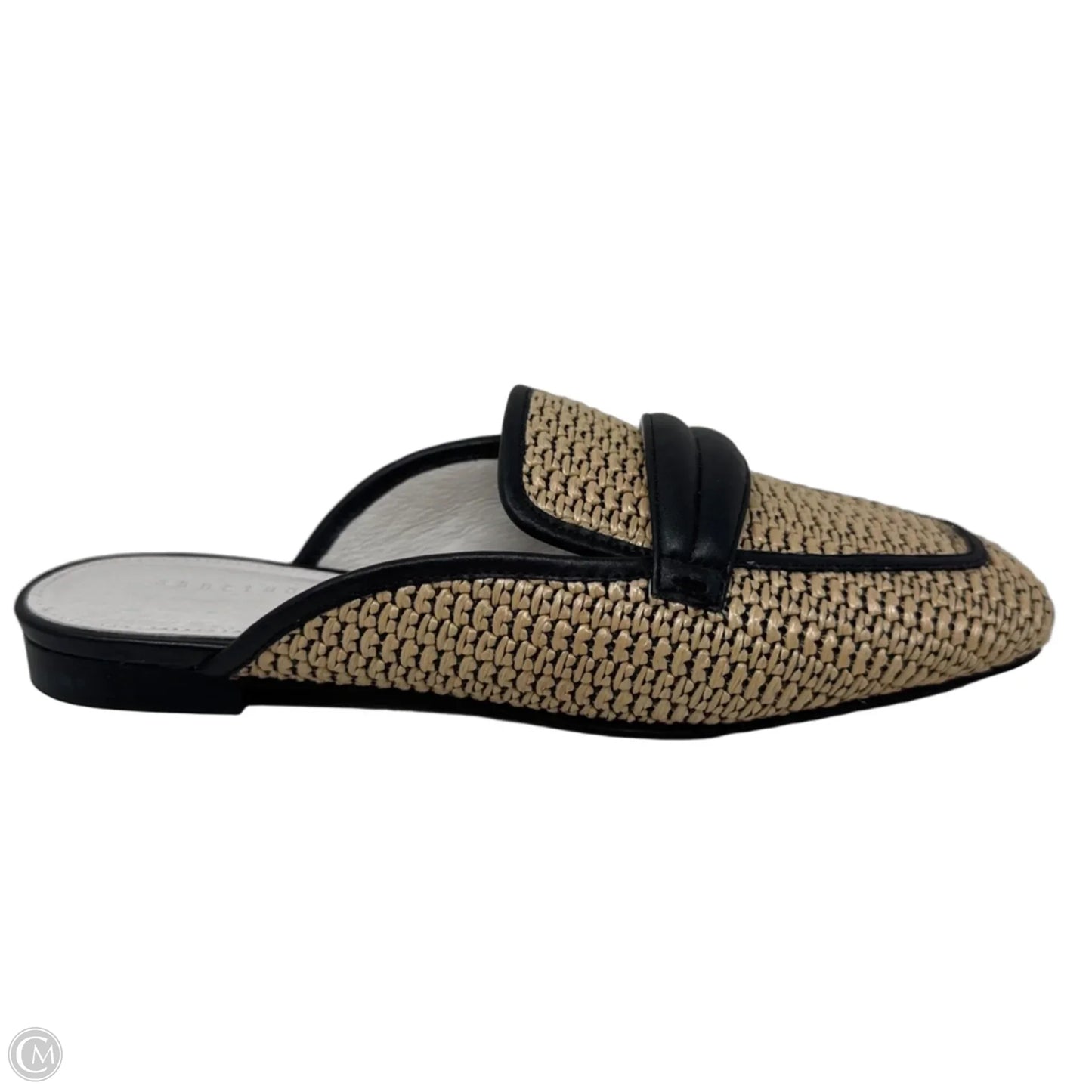 Woven Mule Shoes Flats By Sanctuary In Tan, Size: 7.5