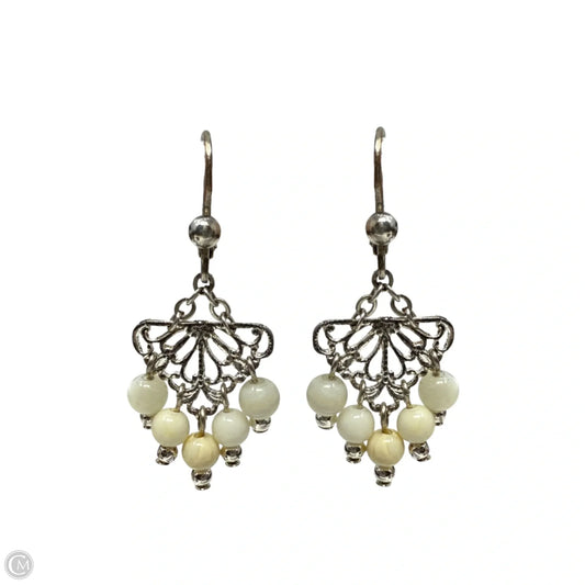 Filigree Beaded Chandelier Earrings