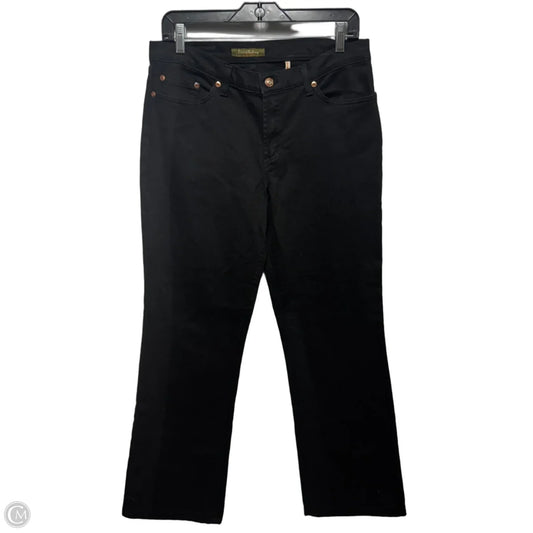 Lauren Jeans Straight By David Kahn In Black, Size: 10