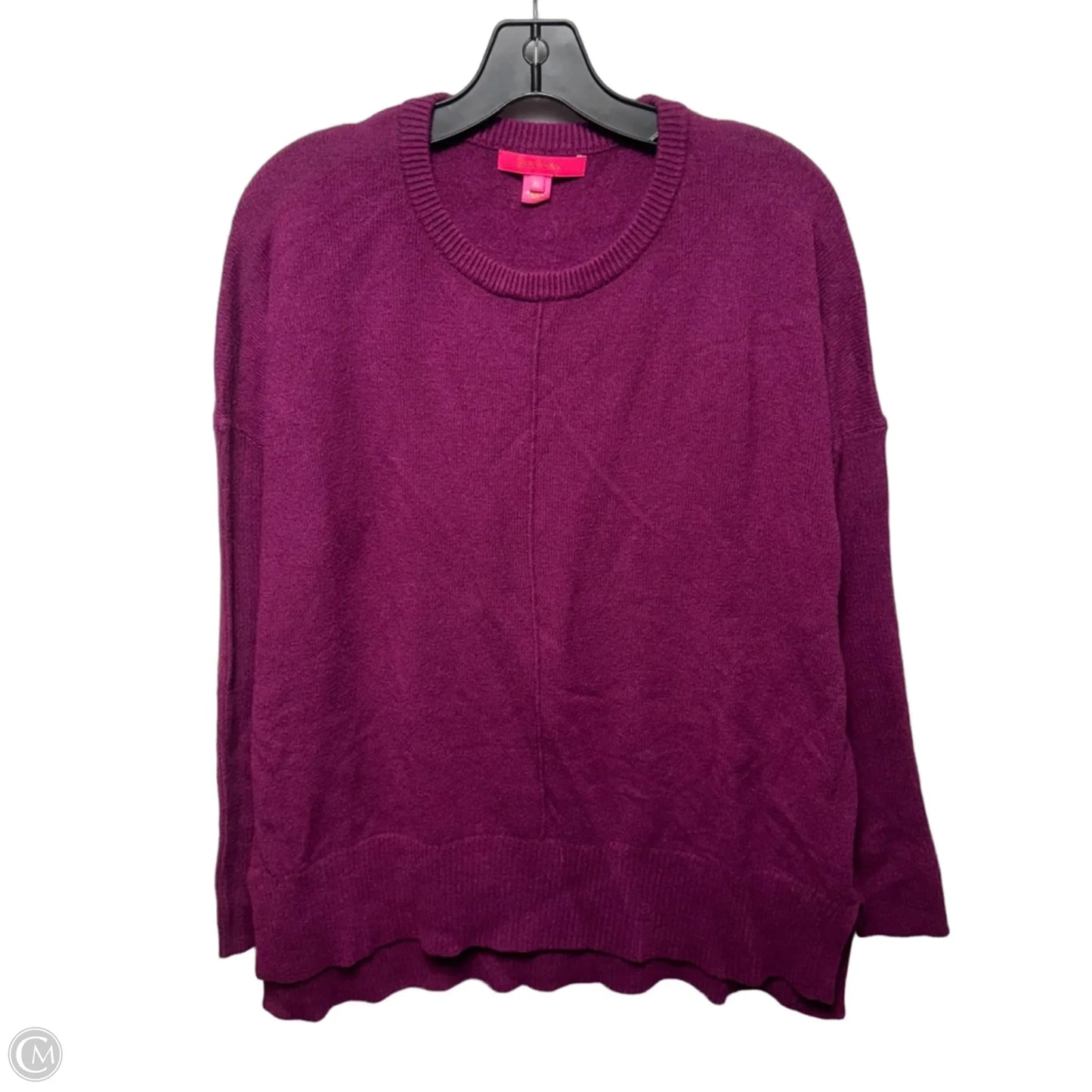 Sweater Designer By Lilly Pulitzer In Purple, Size: Xl