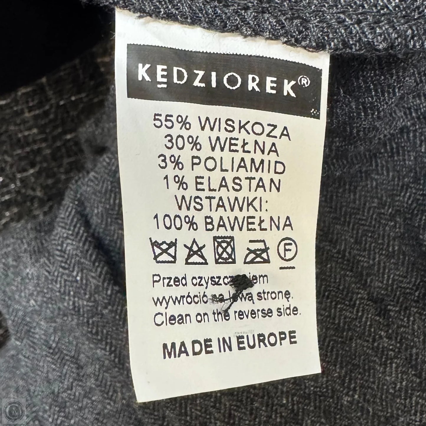 Dress Casual Midi By Kedziorek In Black & Brown, Size: 4