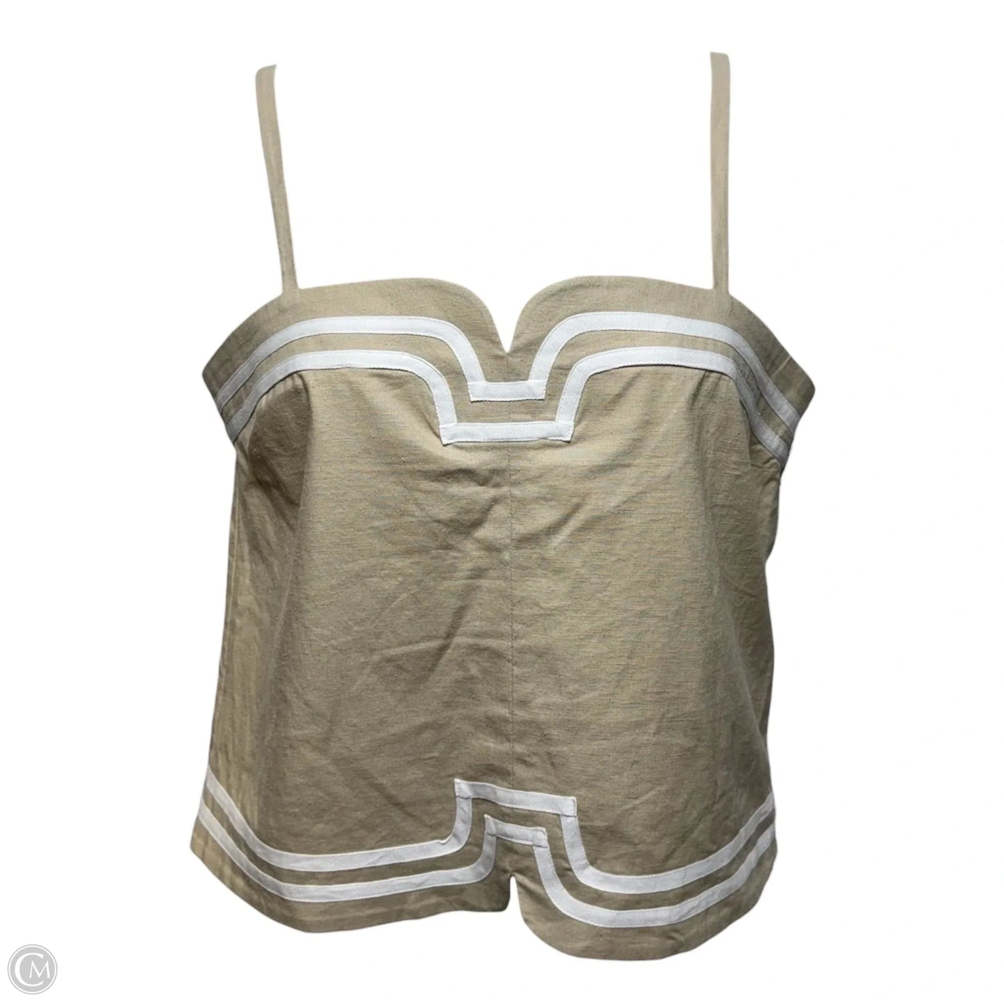 Avignon Top Sleeveless By Trina Turk In Tan, Size: 10