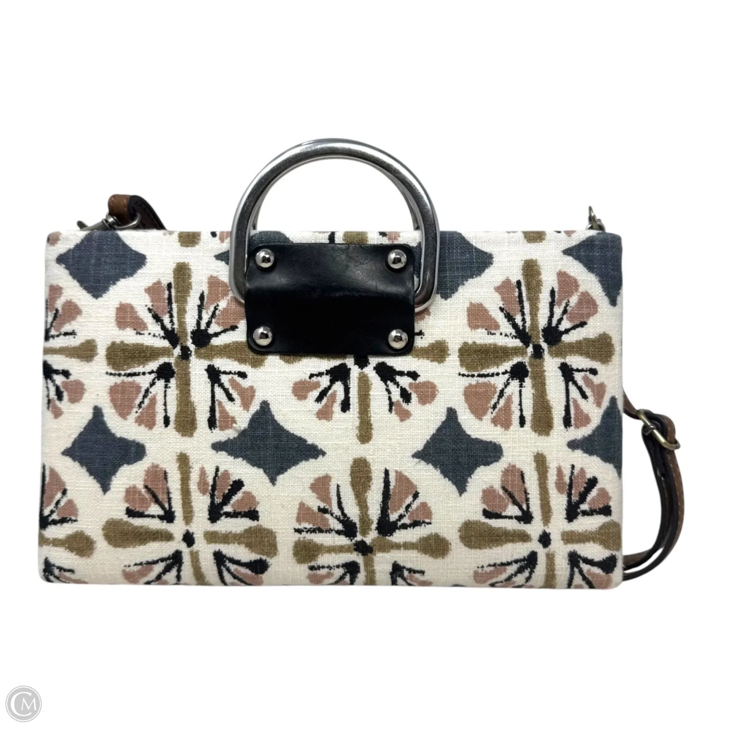 Silver D’s Handbag By Add Libb, Size: Small