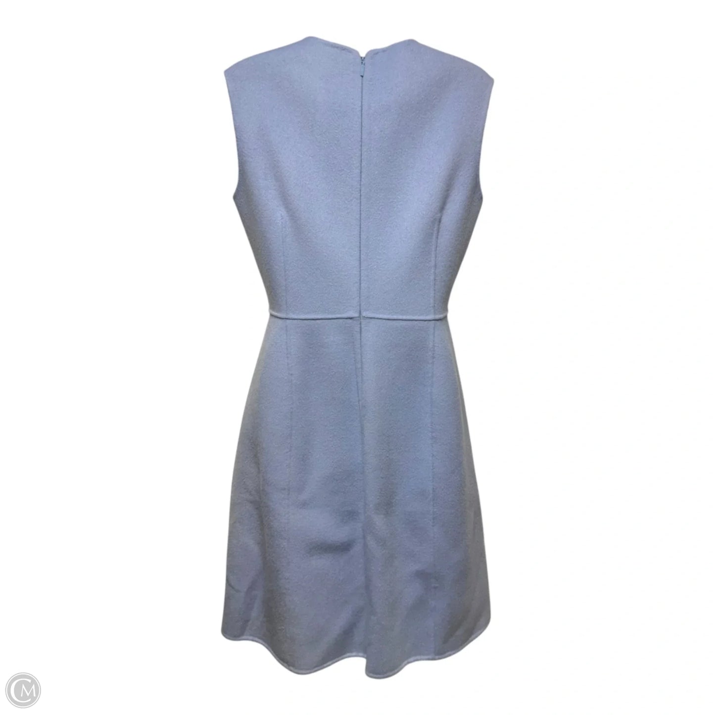 Wool & Cashmere Dress Designer By Carolina Herrera In Blue, Size: 4