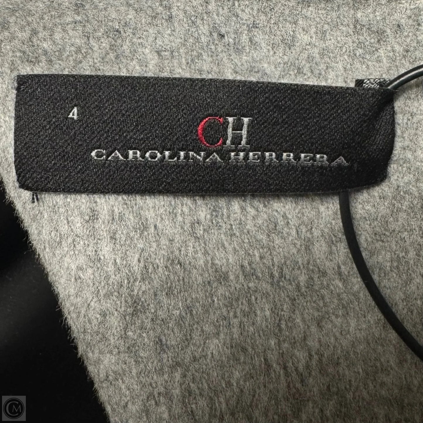 Wool & Cashmere Dress Designer By Carolina Herrera In Blue, Size: 4