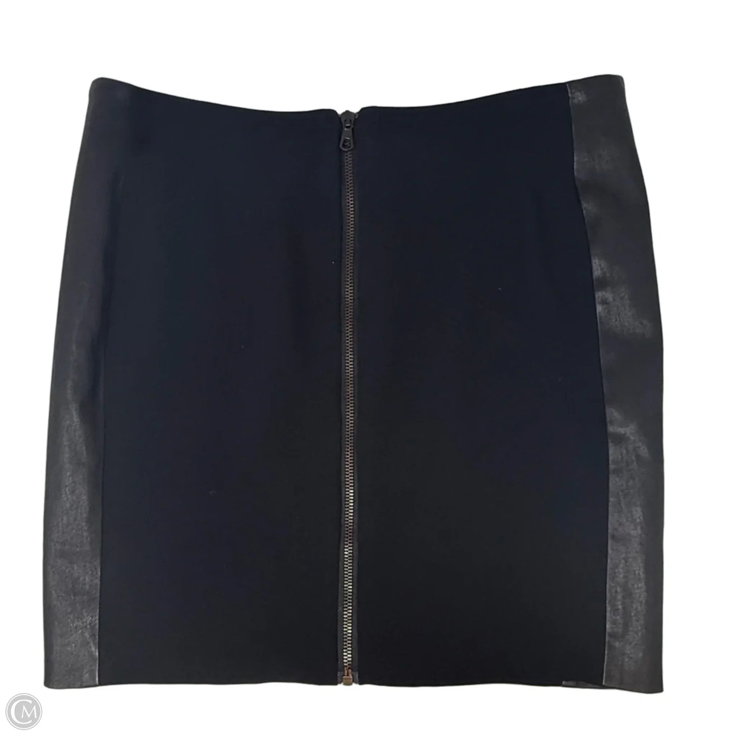 Vanhi Lambs Leather Side Panel Mini Skirt By Rag And Bone In Black, Size: 8