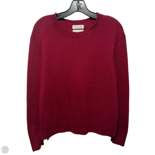 Sweater Cashmere By Rachel Zoe In Maroon, Size: L