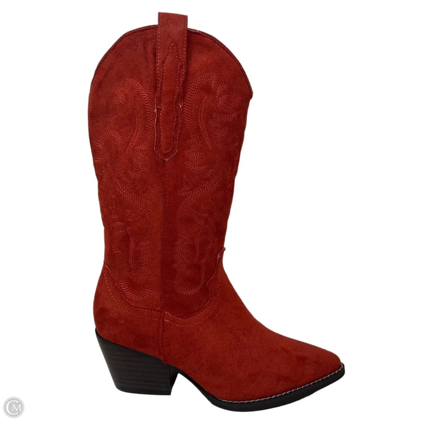 Boots Western By Oasis Society In Red, Size: 6