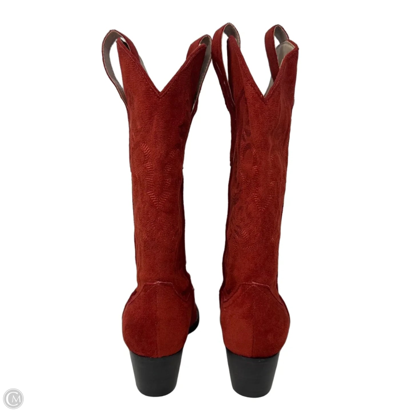 Boots Western By Oasis Society In Red, Size: 6