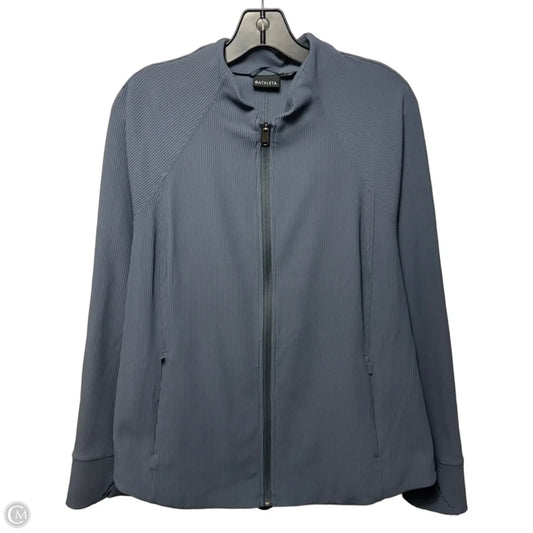 Athletic Jacket By Athleta In Blue, Size: XL (estimated)