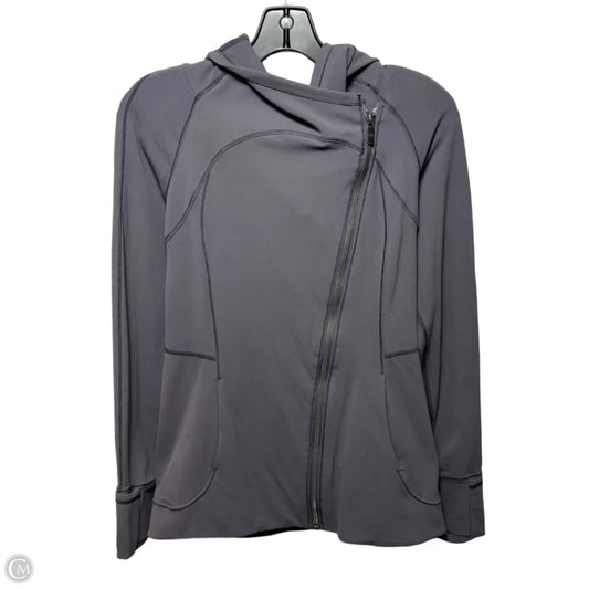 Athletic Jacket By Lululemon In Blue-Purple, Size: 6