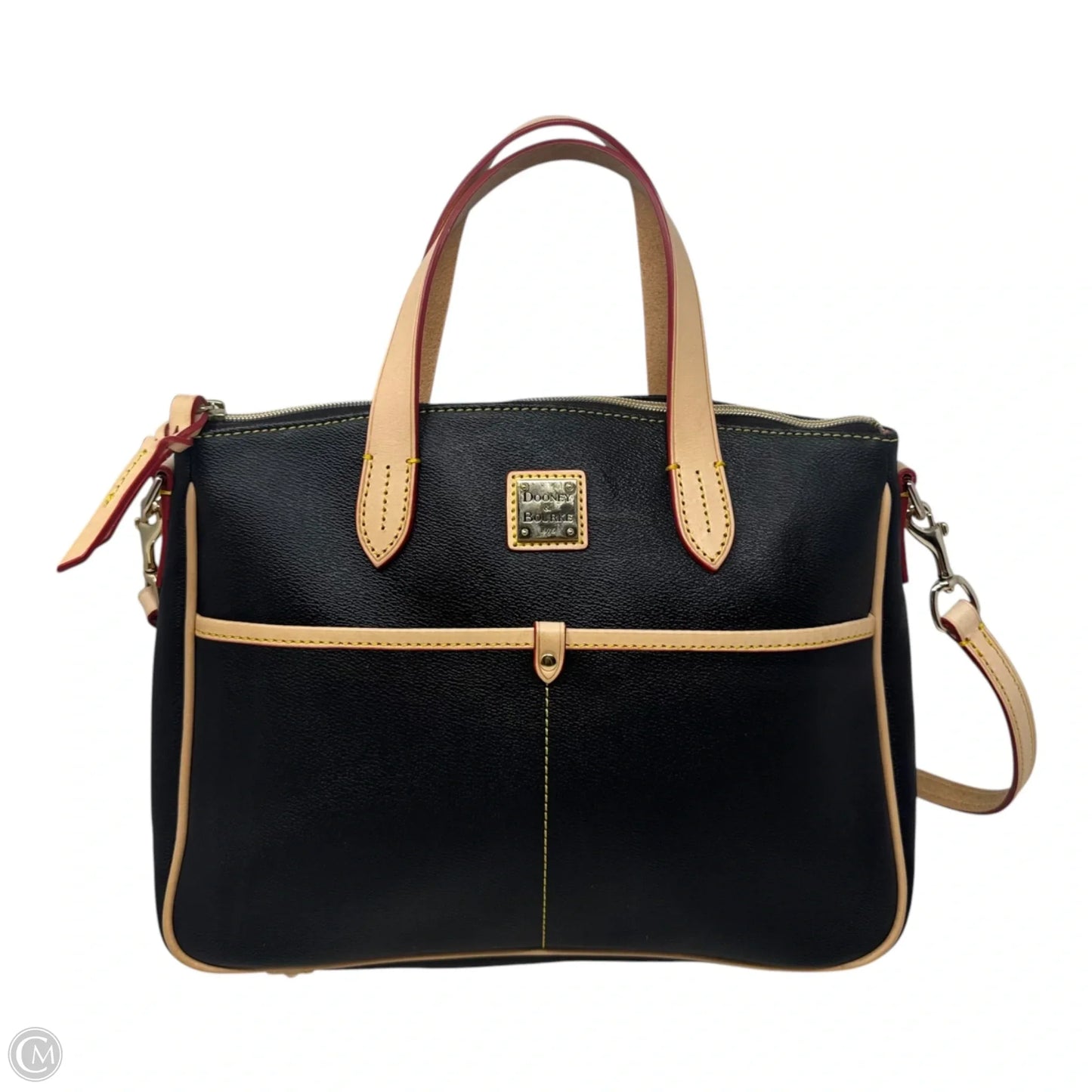 Saffiano Leather Daniella Satchel Designer By Dooney And Bourke, Size: Medium