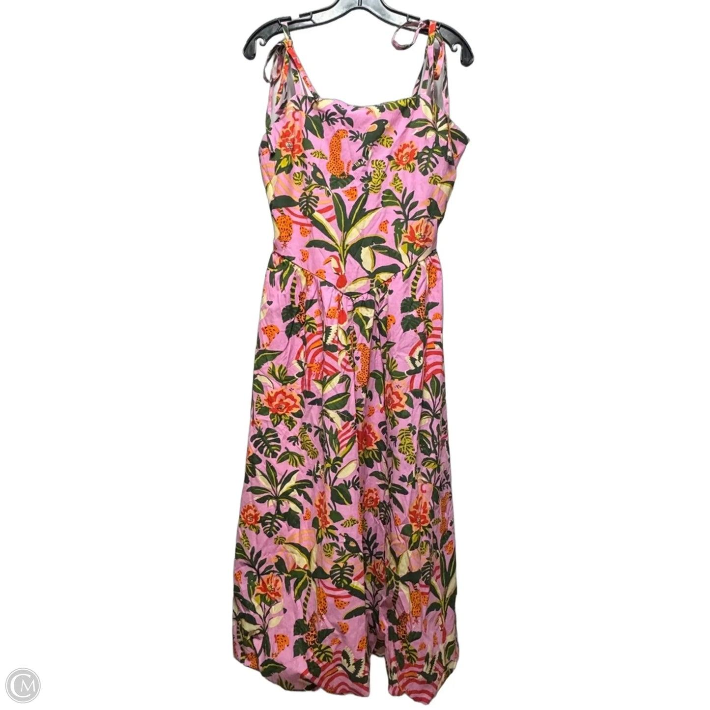 Dress Casual Maxi By Tulip Creations Tropical Print, Size: L
